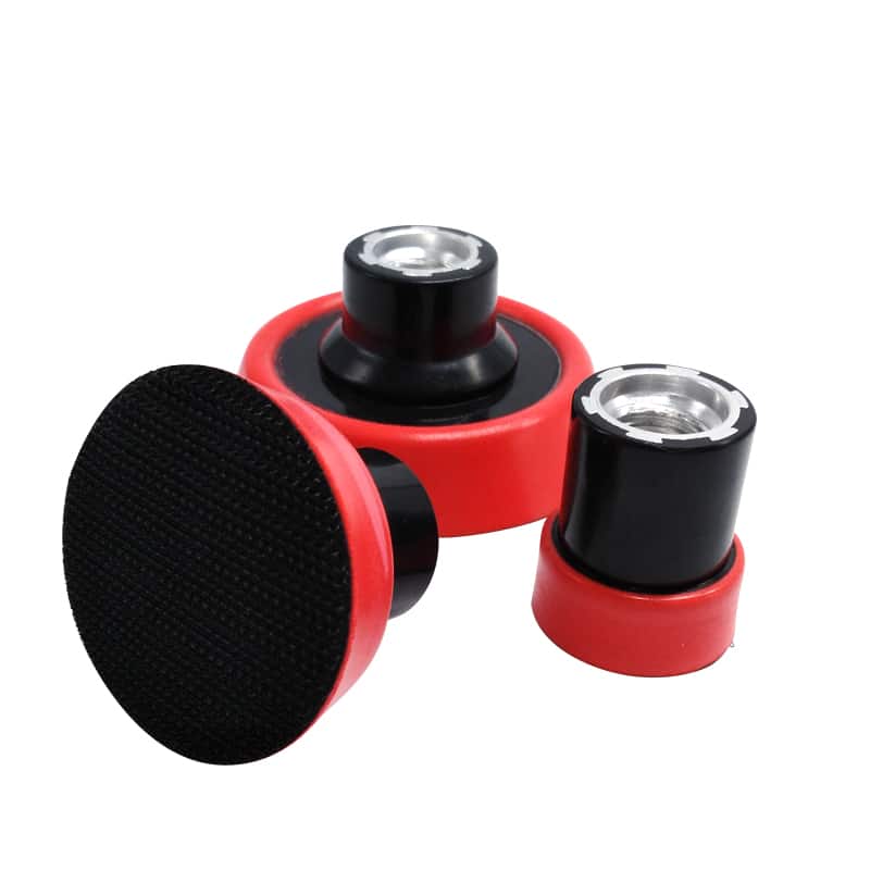 Three-Size M14 Polisher Backing Pad Set