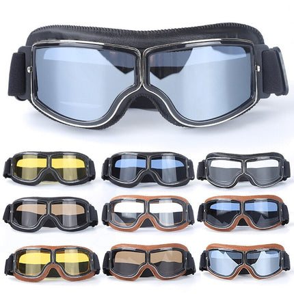 Motorcycle Vintage Retro Goggles - wnkrs