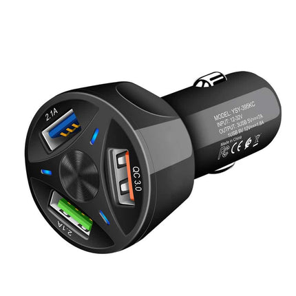 Triple USB Quick Car Charger - wnkrs