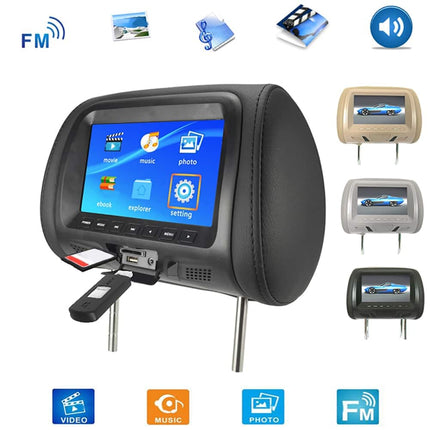Universal Car Headrest Monitor - wnkrs