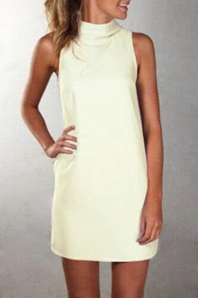 Women's Casual Summer Turtleneck Dress - Wnkrs