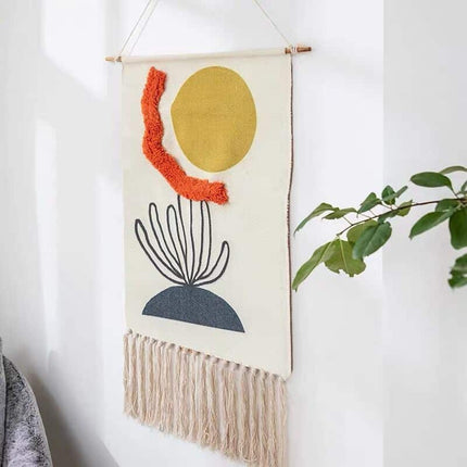 Boho Wall Decor with Tassels - wnkrs