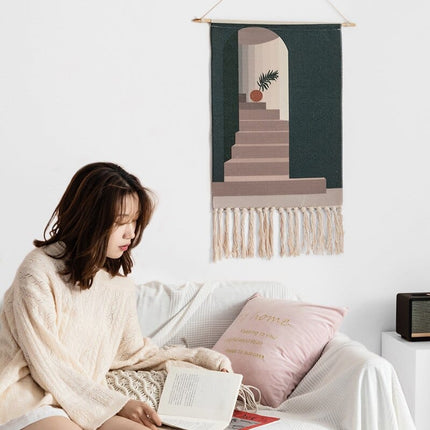 Boho Wall Decor with Tassels - wnkrs