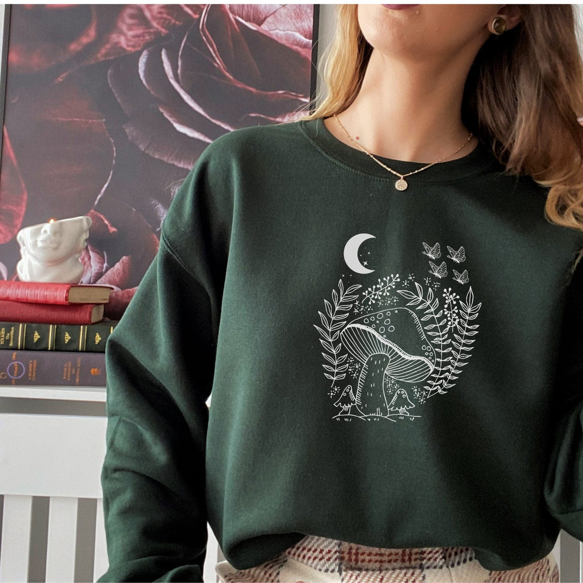 Women's Casual Mushroom Sweater