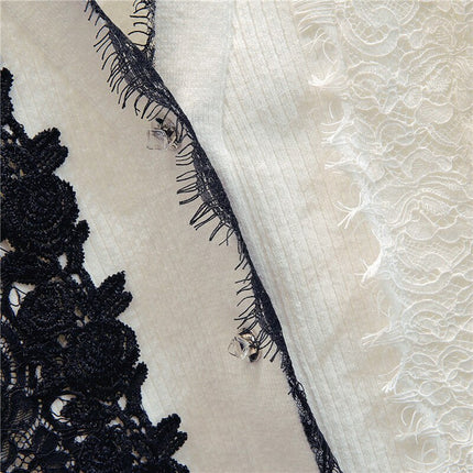 Women's Lace Detail Knitted Cardigan - Wnkrs