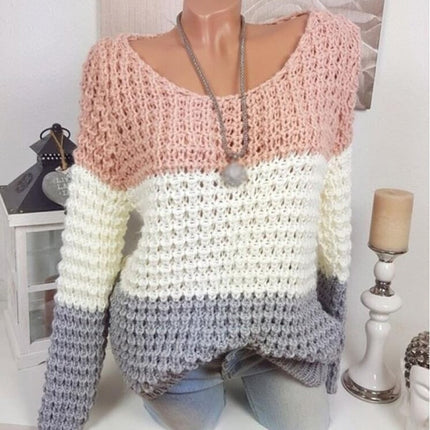 Patchwork Knitwear Sweater - Wnkrs