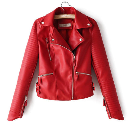 Women's Leather Jacket in Different Colors - Wnkrs