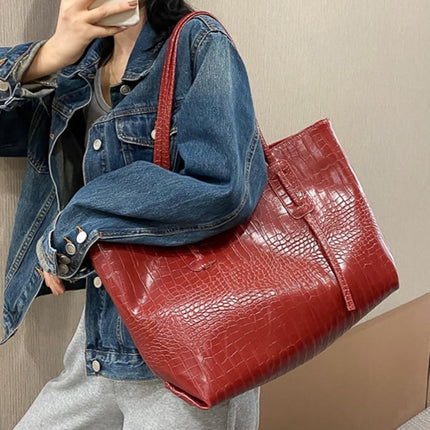 Women's Alligator Leather Shoulder Bag - Wnkrs