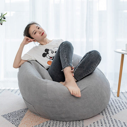 Solid Color Lazy Sofa Cover - wnkrs