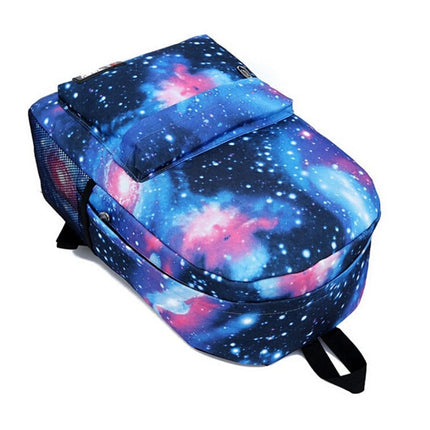 Casual Galaxy Universe Printed Backpack - Wnkrs