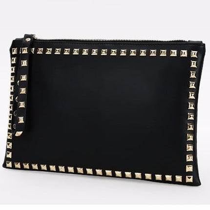 Women's Rivet Envelope Clutch - Wnkrs