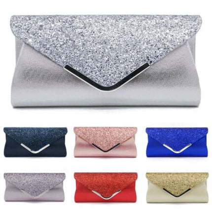 Glitter Evening Clutch Purse - Wnkrs
