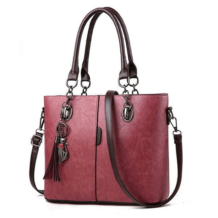 Women's Handbag with Zipper Closure - Wnkrs