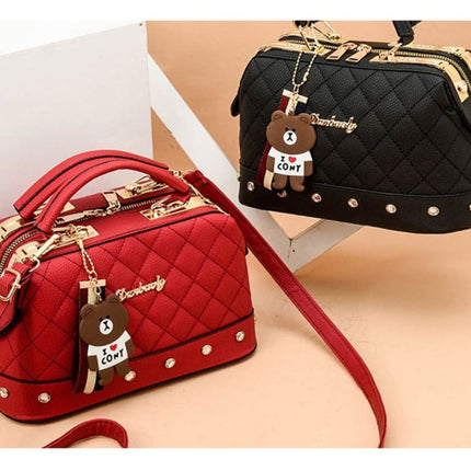 Women's Kawaii Design Quilted Handbag - Wnkrs