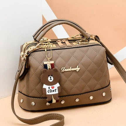 Women's Kawaii Design Quilted Handbag - Wnkrs