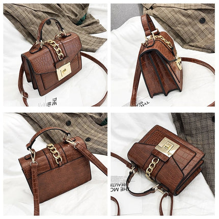 Women's Chain Detail Top-Handle Bag - Wnkrs