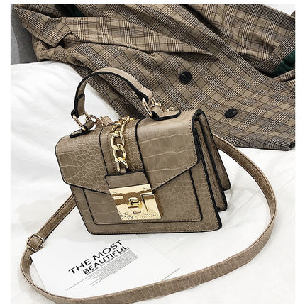 Women's Chain Detail Top-Handle Bag - Wnkrs