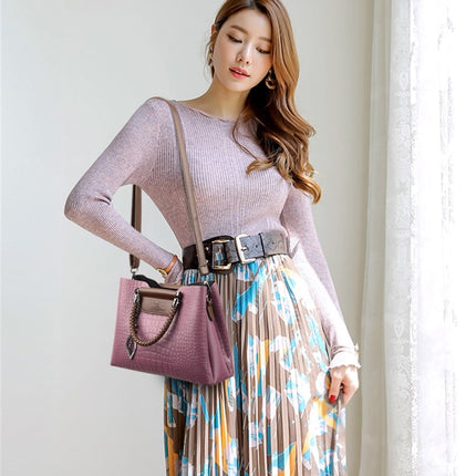 Women's Genuine Leather Handbag - Wnkrs