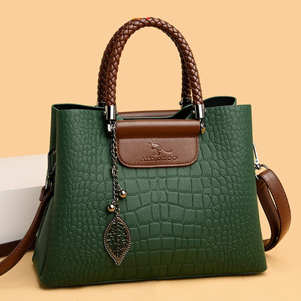Women's Genuine Leather Handbag - Wnkrs