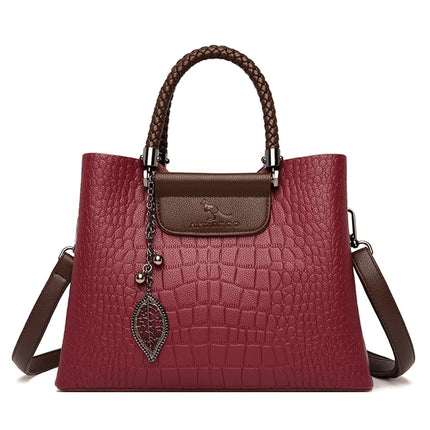 Women's Genuine Leather Handbag - Wnkrs