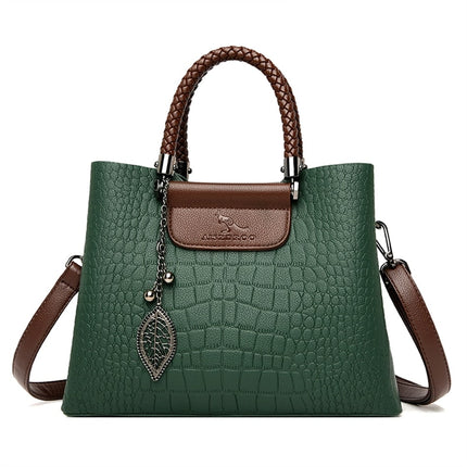 Women's Genuine Leather Handbag - Wnkrs