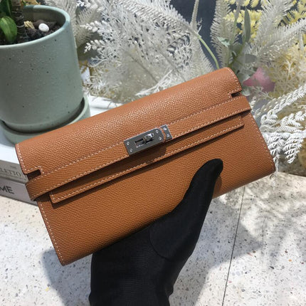 Elegant Bright Color Cowhide Women’s Wallet - Wnkrs