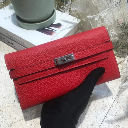 Elegant Bright Color Cowhide Women’s Wallet - Wnkrs