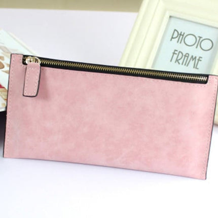 Women's Slim Marble Leather Wallet - Wnkrs