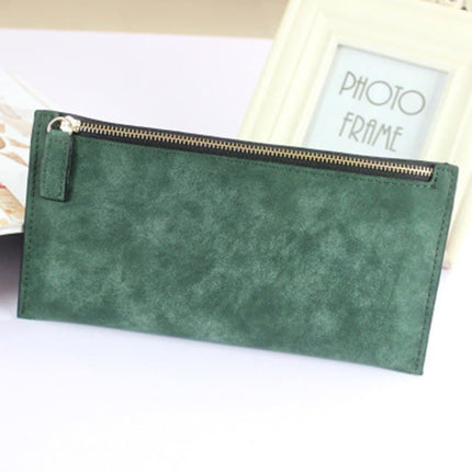 Women's Slim Marble Leather Wallet - Wnkrs