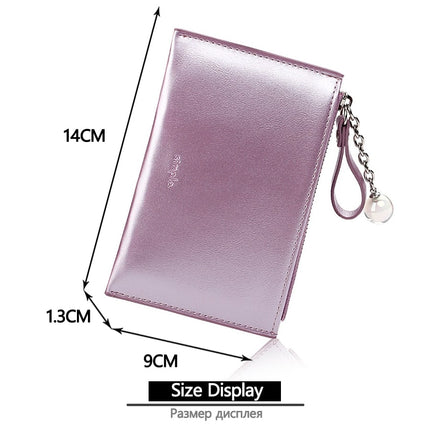 Women's Pearly Color Wallet - Wnkrs