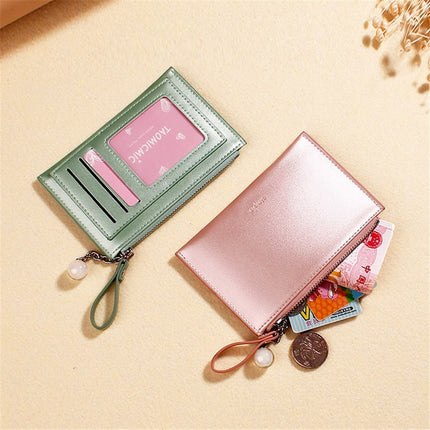 Women's Pearly Color Wallet - Wnkrs