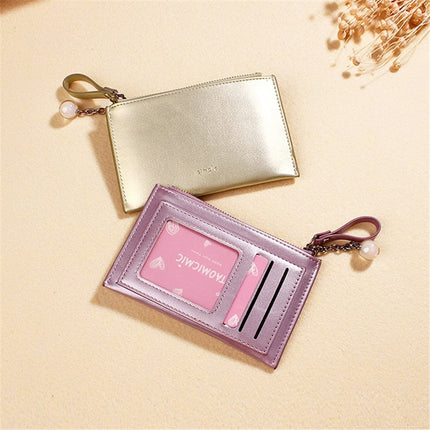 Women's Pearly Color Wallet - Wnkrs