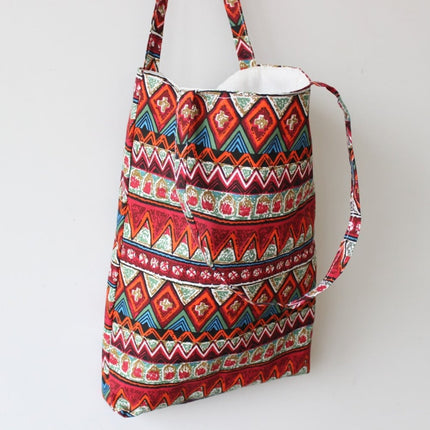 Women's Patterned Casual Tote Bag - Wnkrs