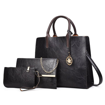 Women's PU Leather Bag Set 3 pcs Set - Wnkrs