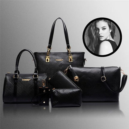 Women's Composite PU Leather Bag - Wnkrs