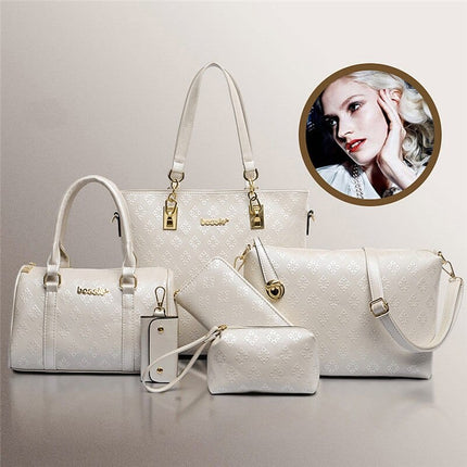 Women's Composite PU Leather Bag - Wnkrs