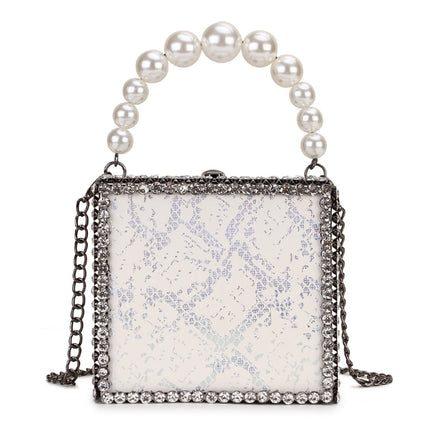 Women's Beaded Box Shoulder Bag - Wnkrs