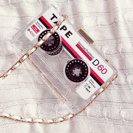 Women's Tape Cassette Design Clutch - Wnkrs