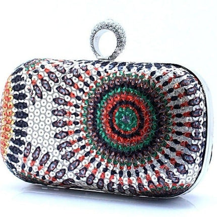 Women's Boho Style Crystal Clutch - Wnkrs