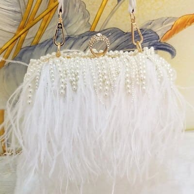 Women's Luxury Fur Clutch Bag - Wnkrs