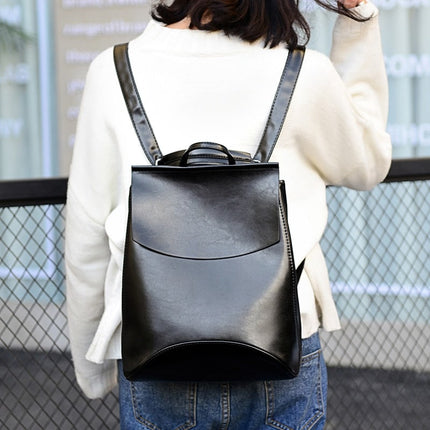 Vintage Leather Backpack for Women - Wnkrs