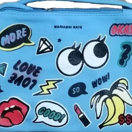 Women's Funny Cartoon Printed Clutch - Wnkrs