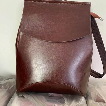 Vintage Leather Backpack for Women - Wnkrs
