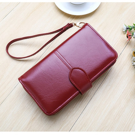 Compact Wallet and Clutch with Wrist Strap - Wnkrs