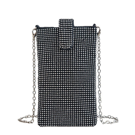 Diamond Decorated Mini Clutch - Wnkrs