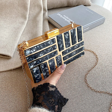 Women's Rectangular Evening Clutch - Wnkrs