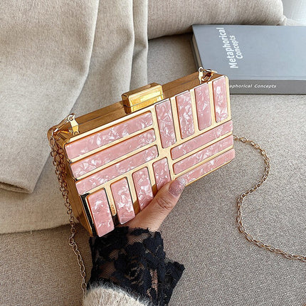 Women's Rectangular Evening Clutch - Wnkrs