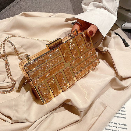 Women's Rectangular Evening Clutch - Wnkrs