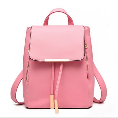 Women's Office Leather Backpack - Wnkrs