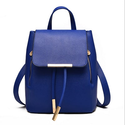 Women's Office Leather Backpack - Wnkrs